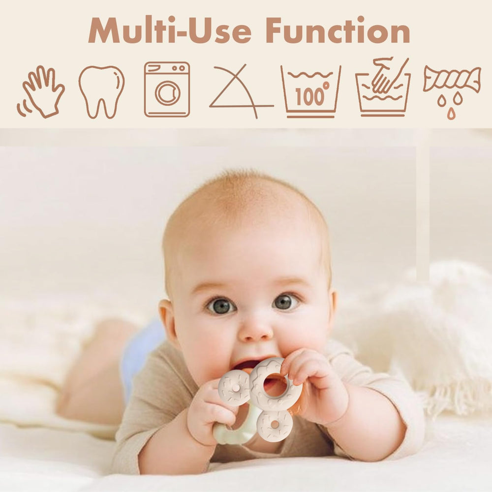 COOROBIN six-pack gift-ready bib set for newborns and toddlers