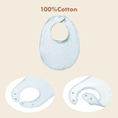 COOROBIN neutral colors bib set matches any outfit.