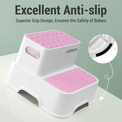 COOSEYA no-slip bottom provides stable stepping for toddlers.