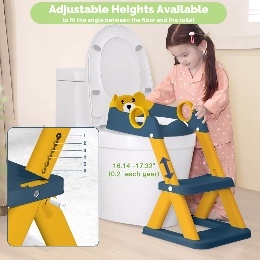 COOSEYA adjustable height shows six positions up to 17 inches for growing kids