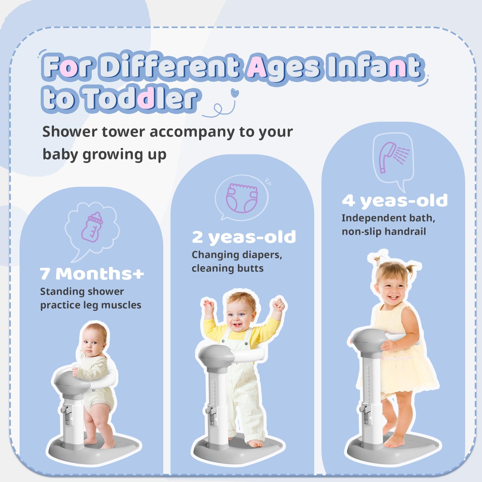 COOSEYA three-stage assembly makes setup fast and straightforward for busy parents.