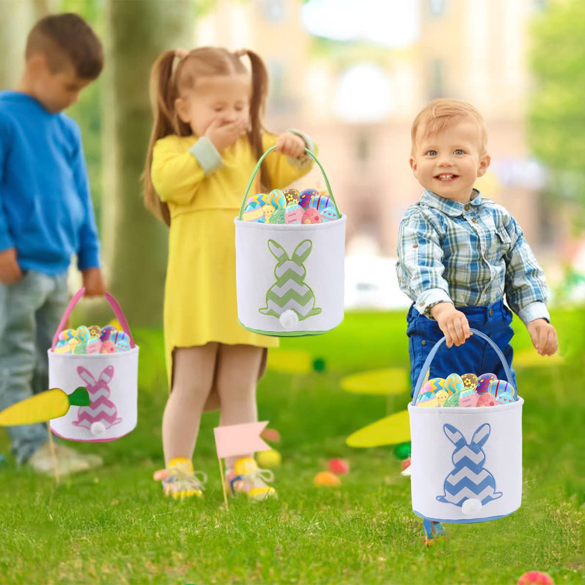 Cootato bag’s sturdy canvas supports years of Easter fun