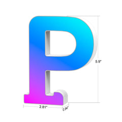 Coplsdors MRGB-P LED letters offer app control for quick color customization.