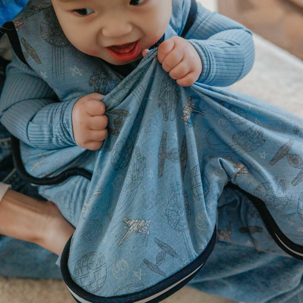 18-24 month size is 34 inches long for growing babies.