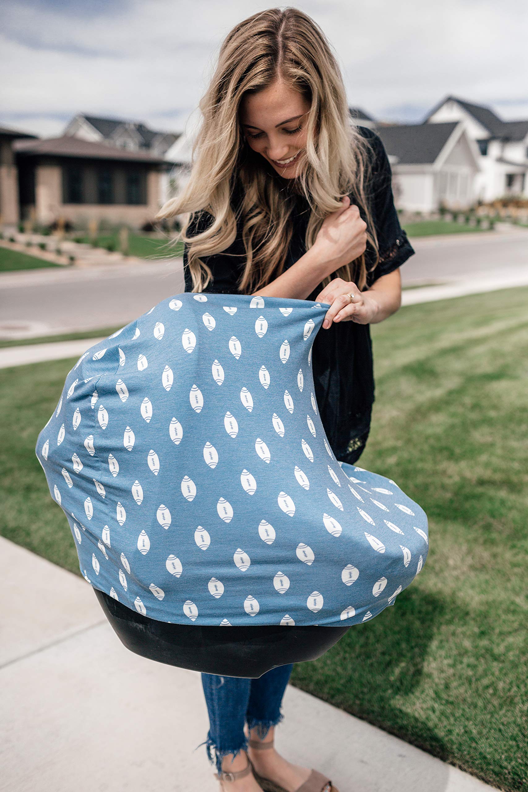Copper Pearl compact fold fits easily in a diaper bag.