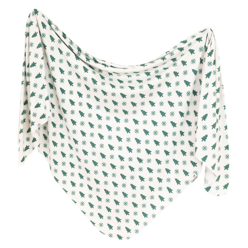 Copper Pearl Alps swaddle blanket with cozy all-season warmth and comfort.