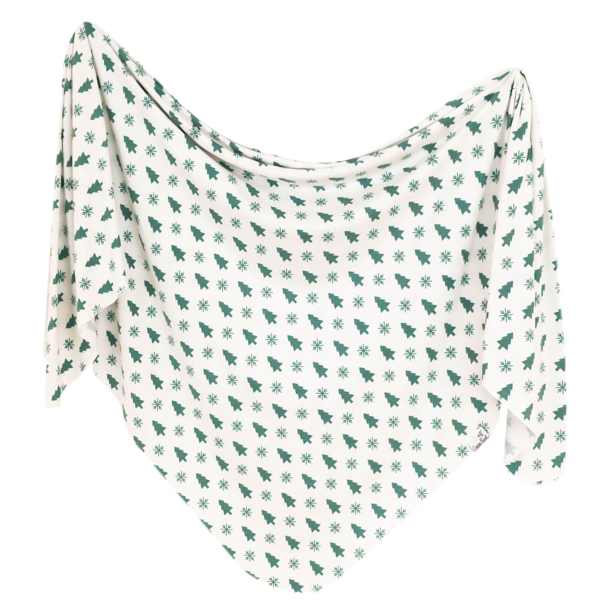 Copper Pearl Alps swaddle blanket with cozy all-season warmth and comfort.