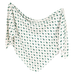 Copper Pearl Alps swaddle blanket with cozy all-season warmth and comfort.