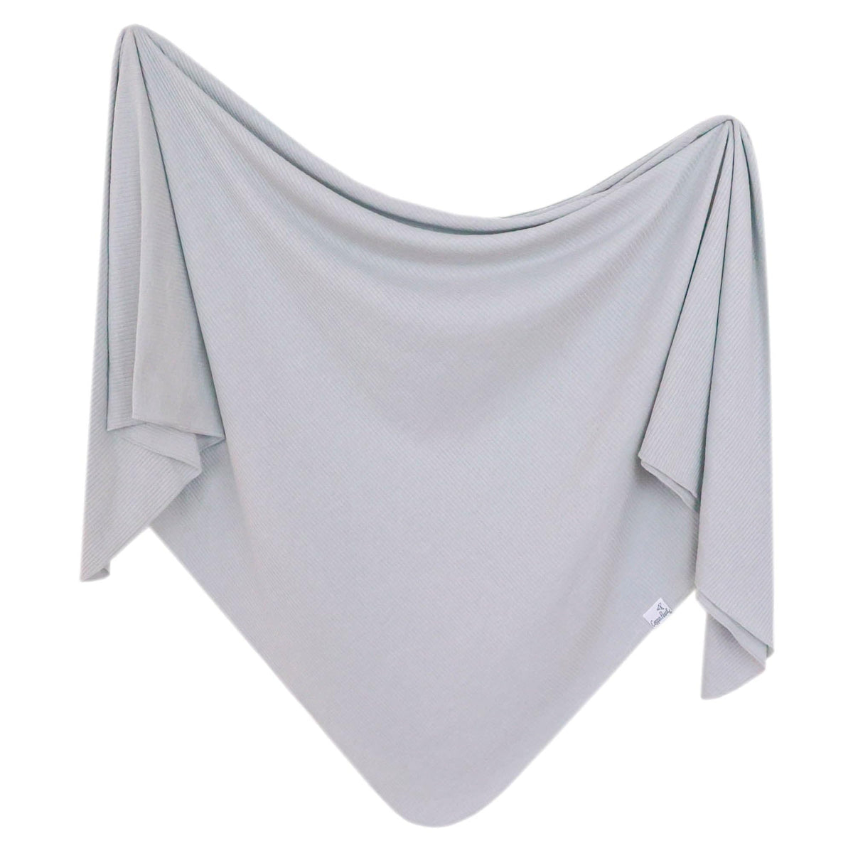 Copper Pearl Ash soft-knit swaddle blanket for newborn comfort and gentleness