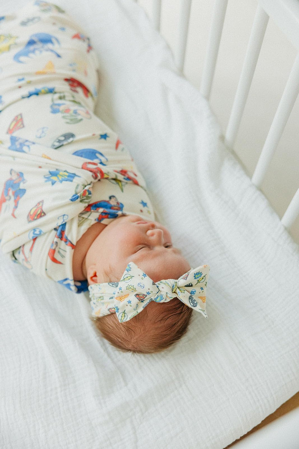 Copper Pearl coordinated style pairs with swaddles and car seat covers.