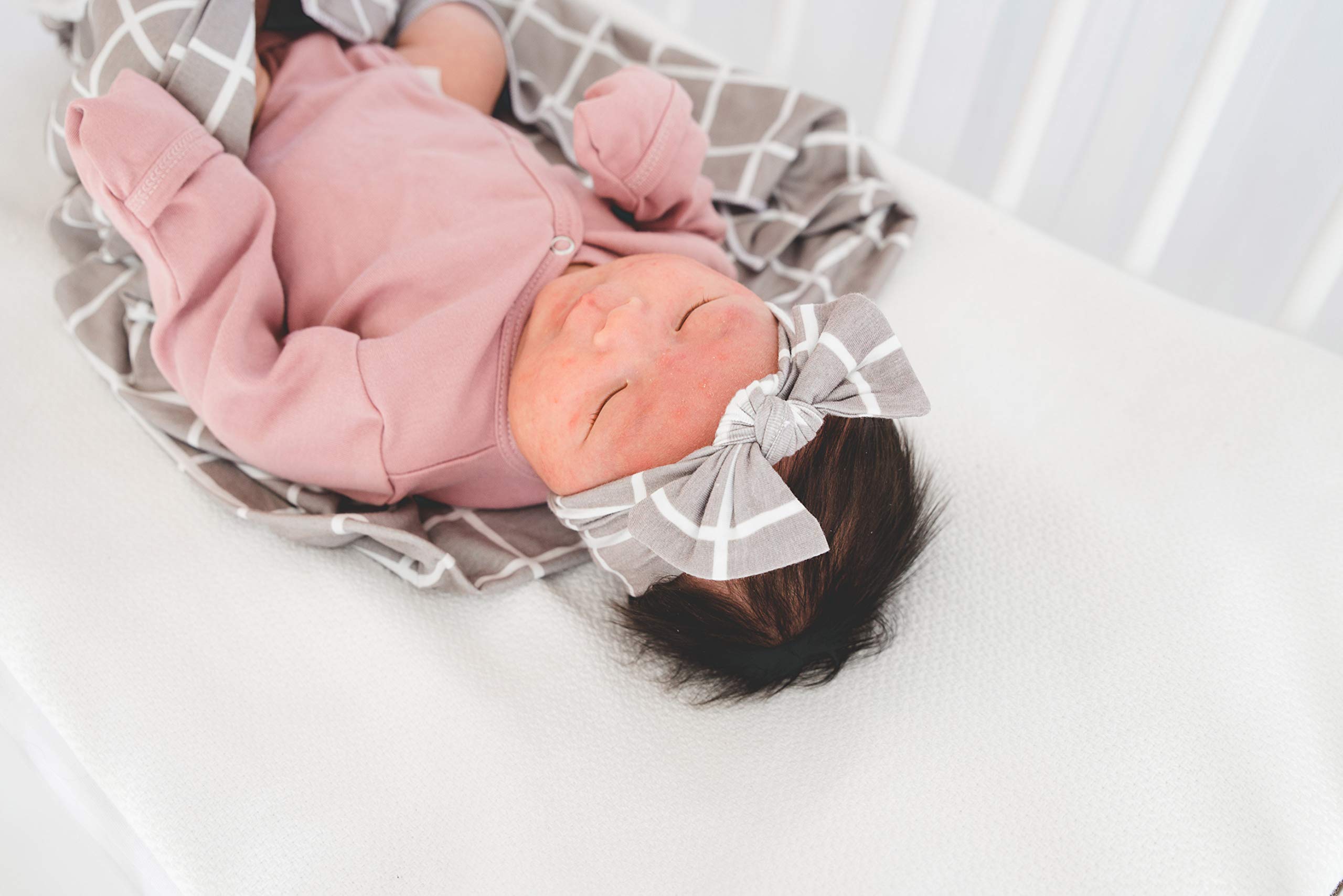 Copper Pearl headband pairs with nursery favorites and photos