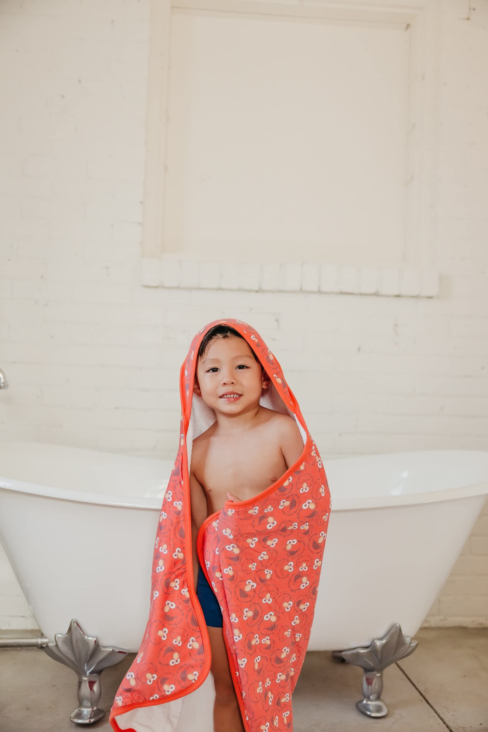 Copper Pearl baby towel 33x33 inches covers newborns warmly after bath