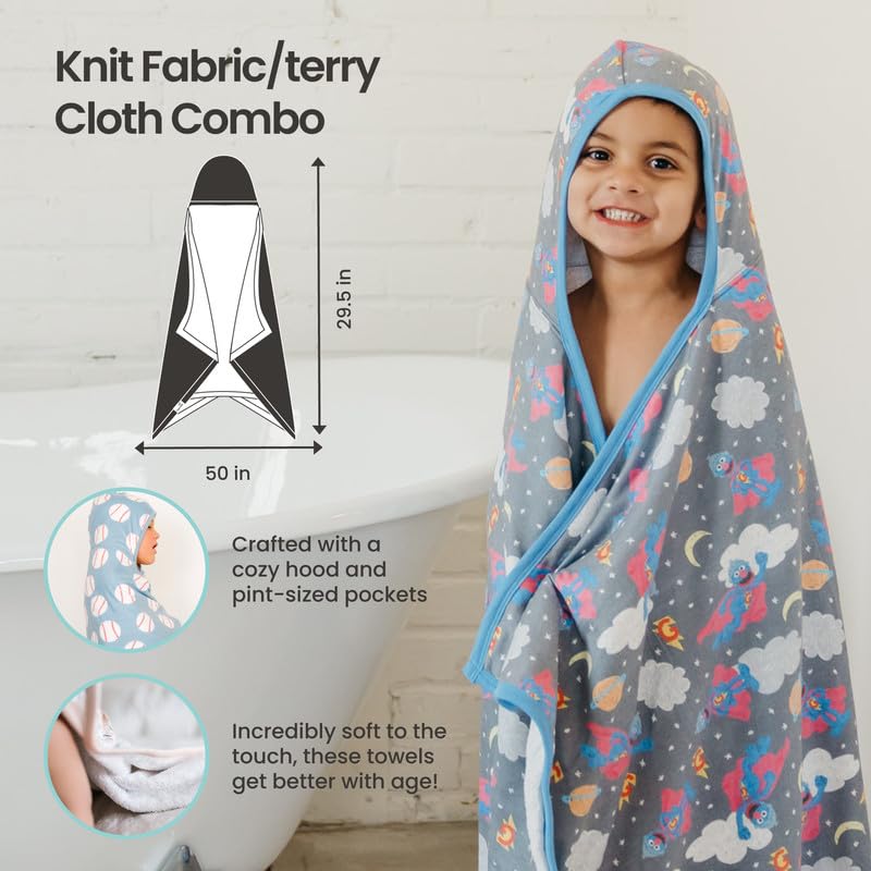Copper Pearl baby towel knit exterior for gentle, soft-touch feel