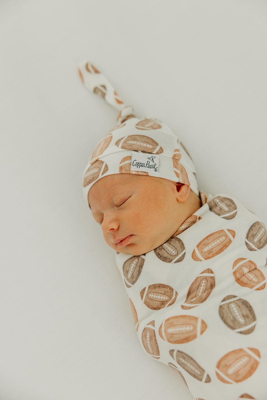Copper Pearl Blitz swaddle blanket stylish prints complement outfits