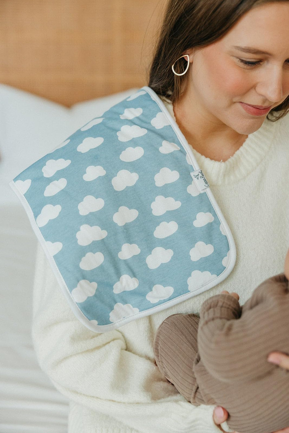 Copper Pearl farmstead pattern adds style while protecting outfits.