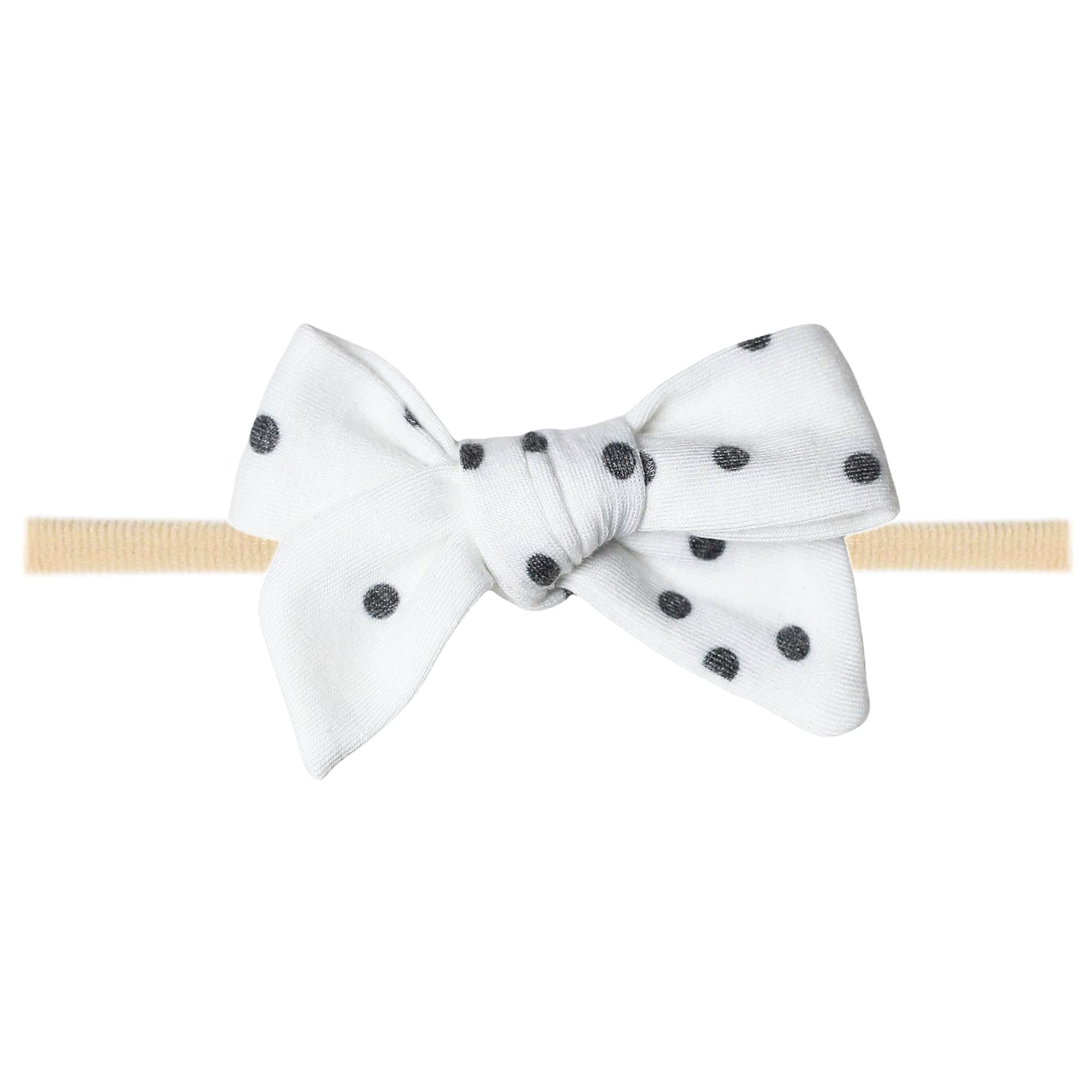 Copper Pearl Classic Baby Bow Willow, ultra-soft fabric for gentle newborn wear.