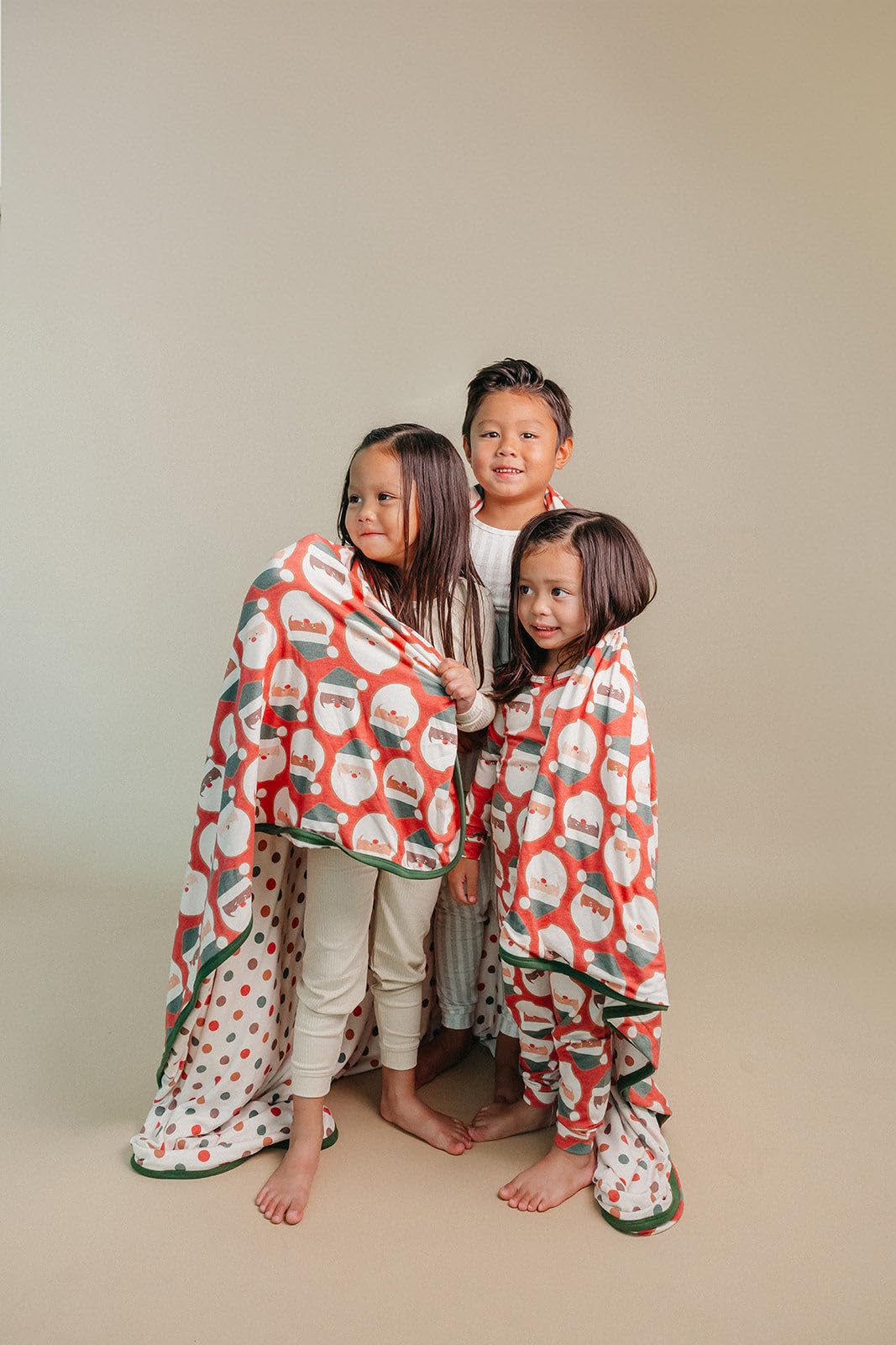 Copper Pearl Claus jumbo knit blanket gift-ready packaging ready for gifting