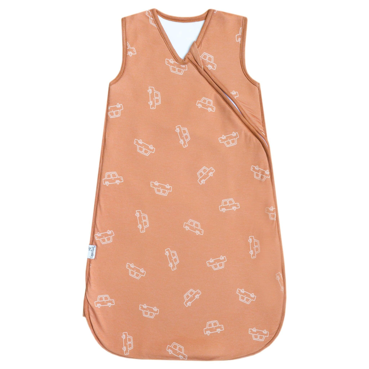 Copper Pearl Cooper sleep bag with 3-layer knit soft fabric for cozy nights.