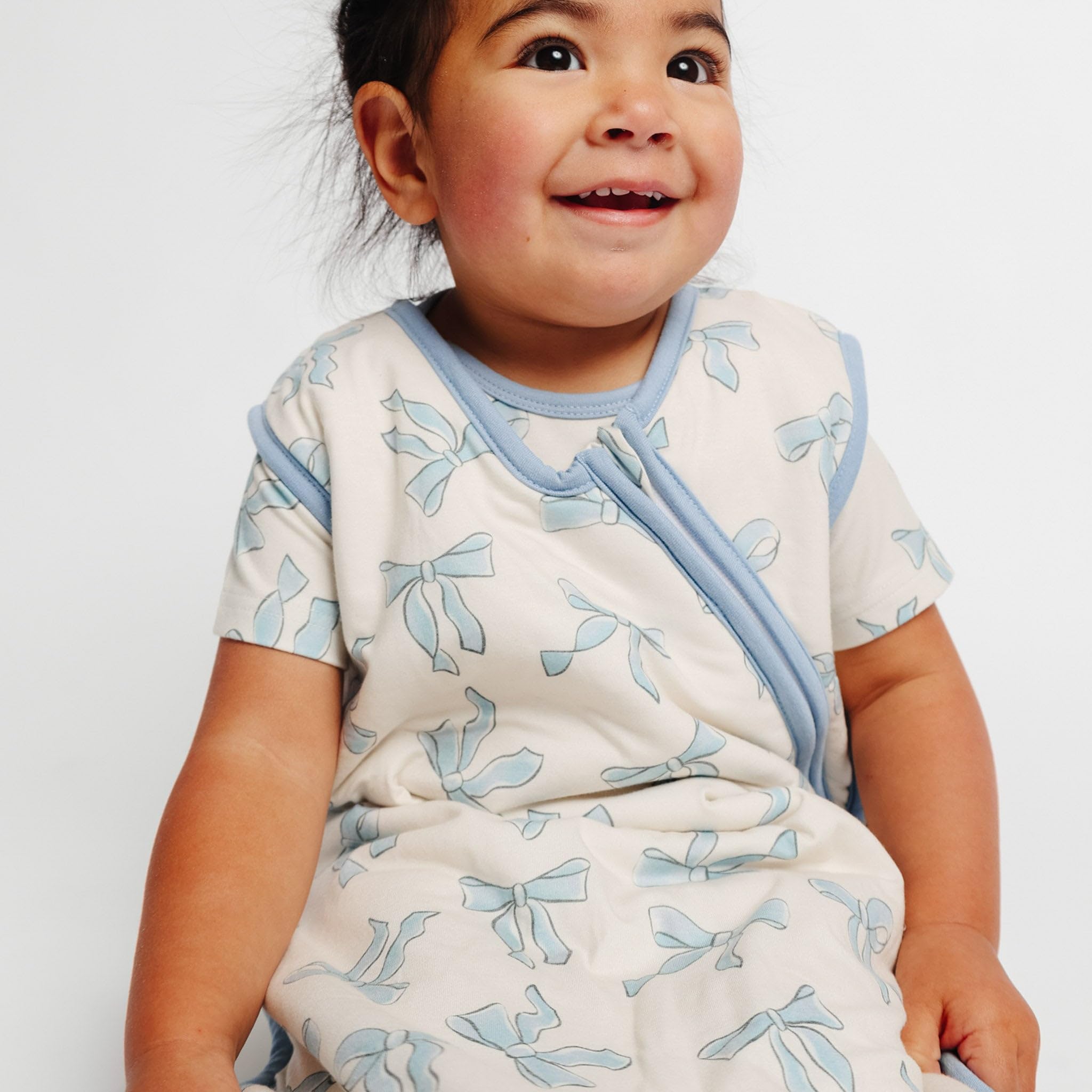 Copper Pearl Daphne sleep bag ideal for 65-75°F rooms with 1.7 TOG