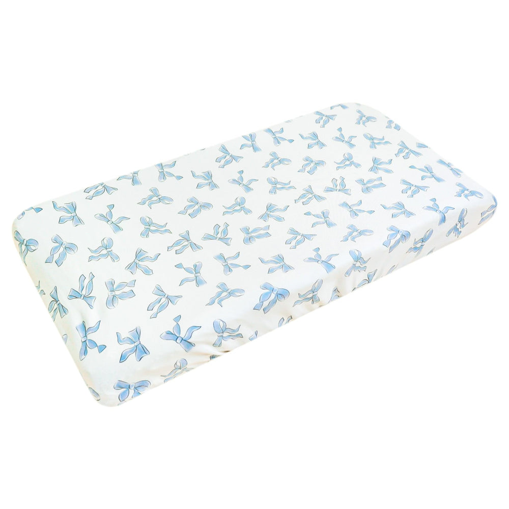 Copper Pearl Daphne premium knit diaper changing pad cover in ultra-soft fabric