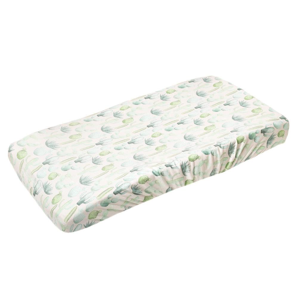 Copper Pearl Desert knit changing pad cover soft touch for baby comfort