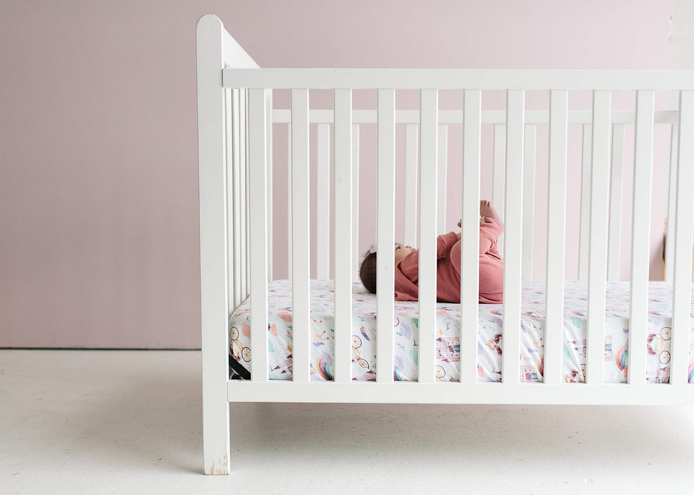 Copper Pearl designs coordinate with nursery accessories for a cohesive look.