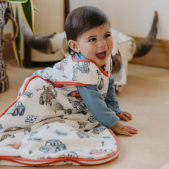 Copper Pearl Disney Cars sleep bag full zip makes night changes easier