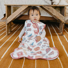Copper Pearl Disney Pixar sleep bag with 0.5 TOG warmth for year-round comfort.