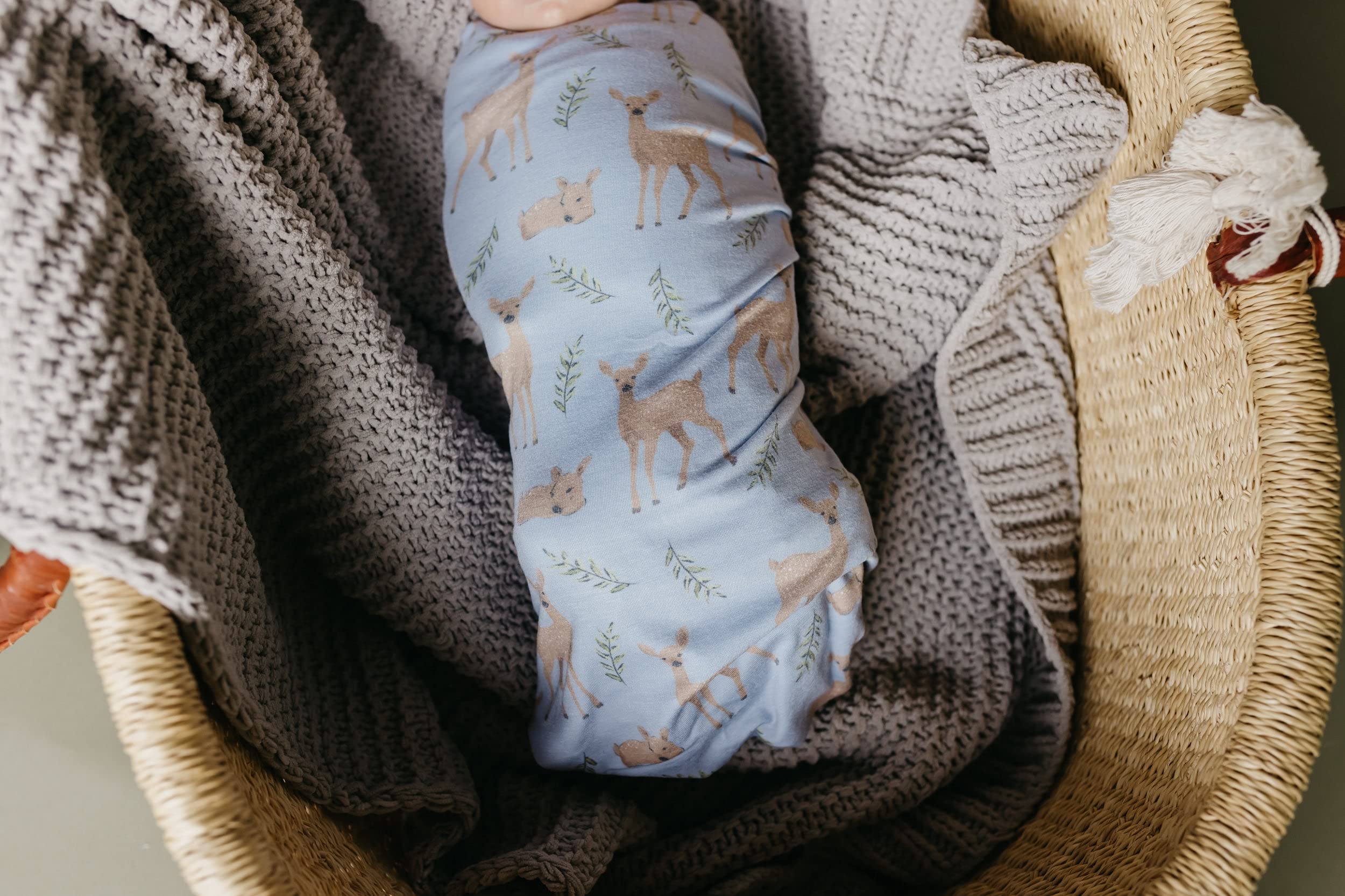 Modern Copper Pearl Doe design suits stylish nurseries and gifts.