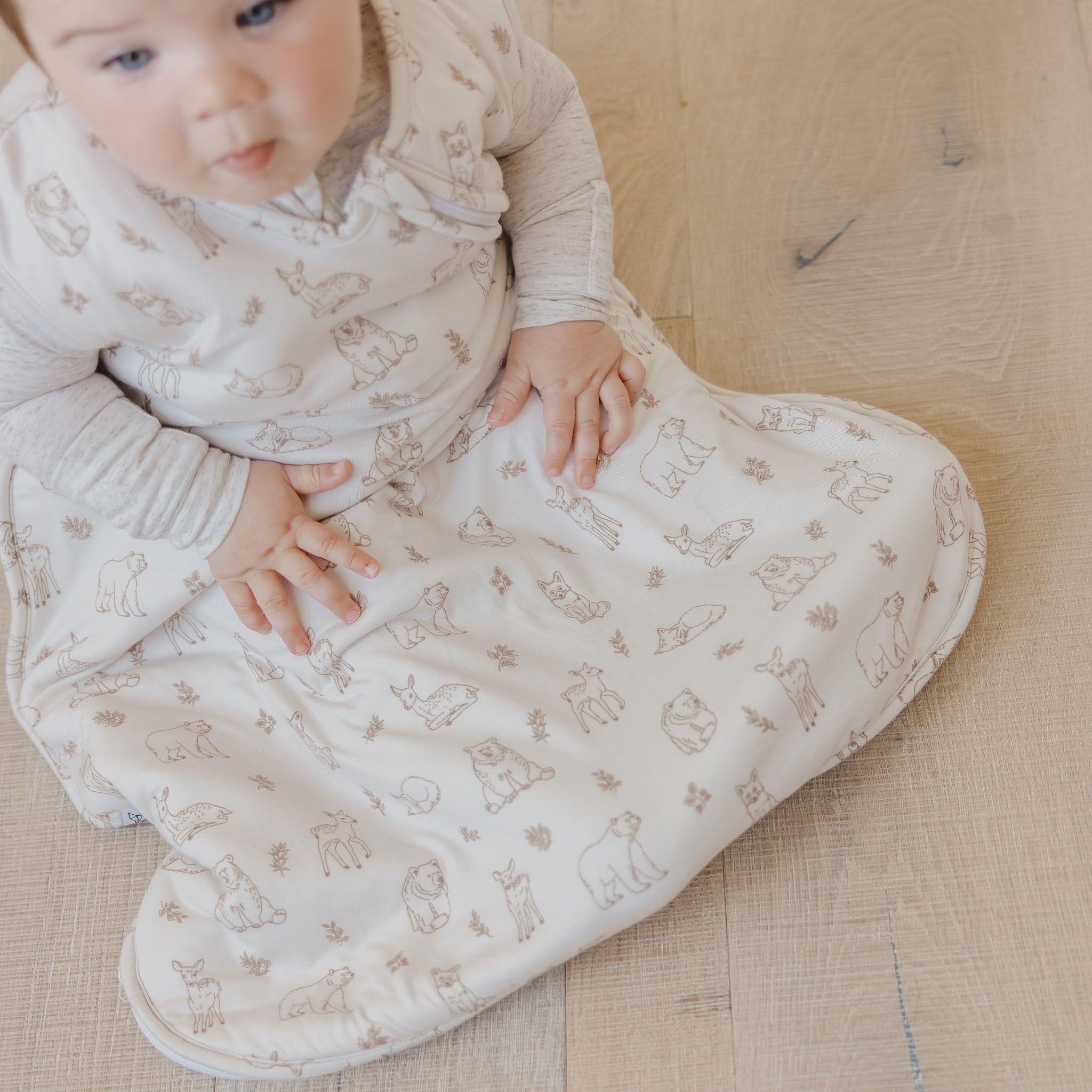 Copper Pearl Dylan sleep bag interior layers reveal breathable three-layer knit