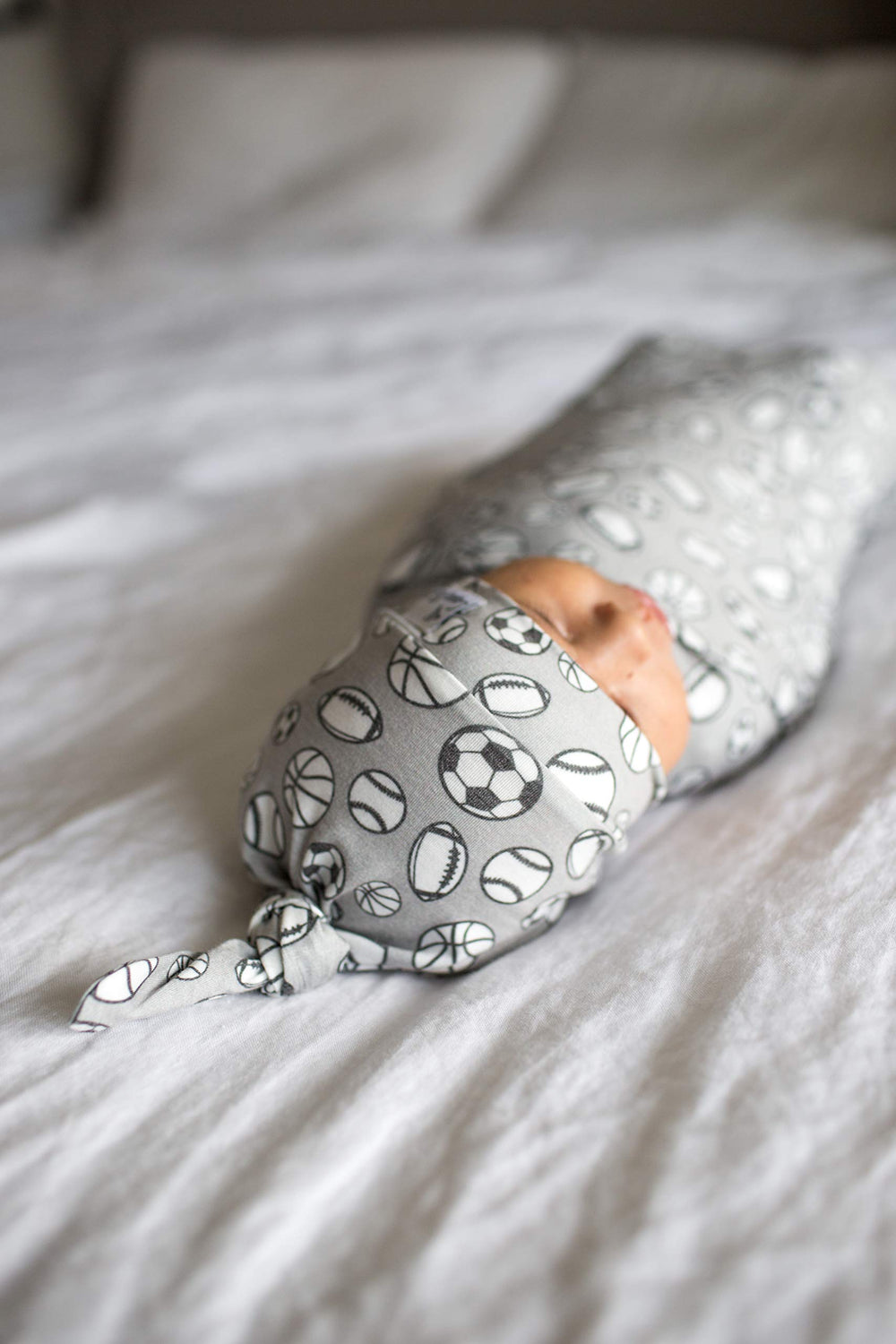 Copper Pearl large knit blanket supports cozy playtime and snuggles.