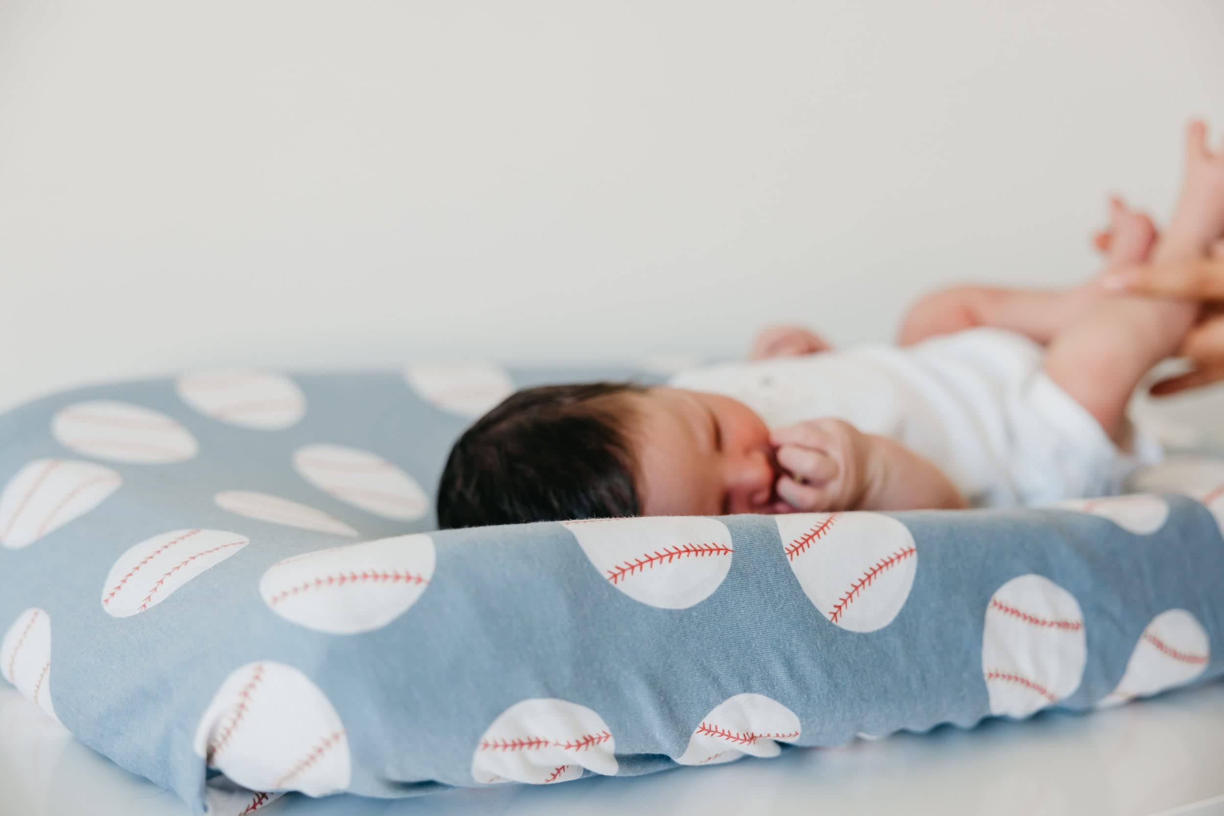 Copper Pearl gift-ready packaging changing pad cover ideal as a baby shower gift