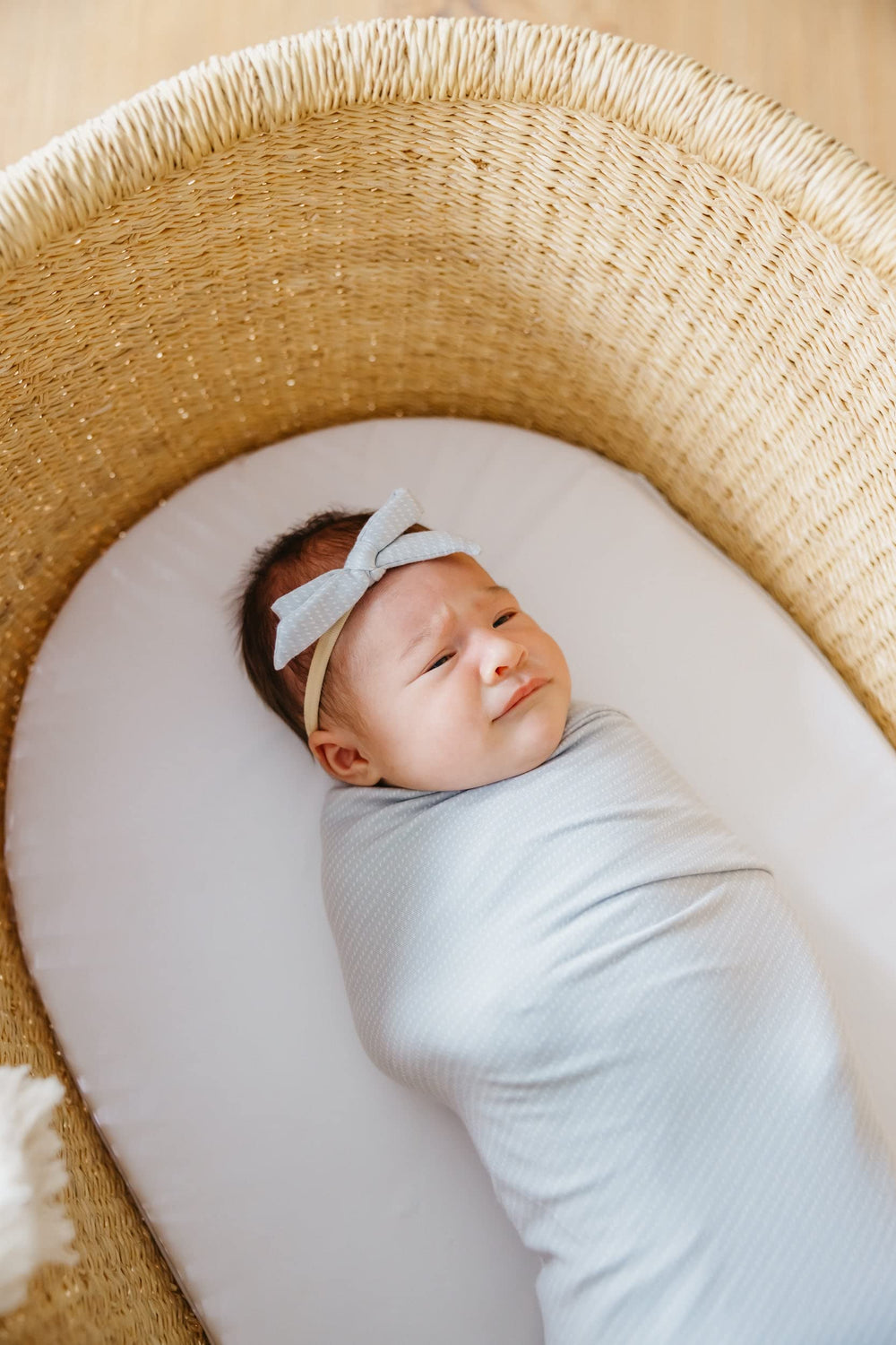 Copper Pearl gift-ready packaging makes this headband a thoughtful shower gift