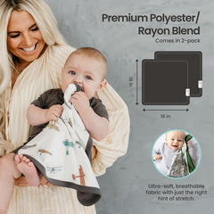 Copper Pearl Hogwarts two-pack enables easy swapping between home and diaper bag.