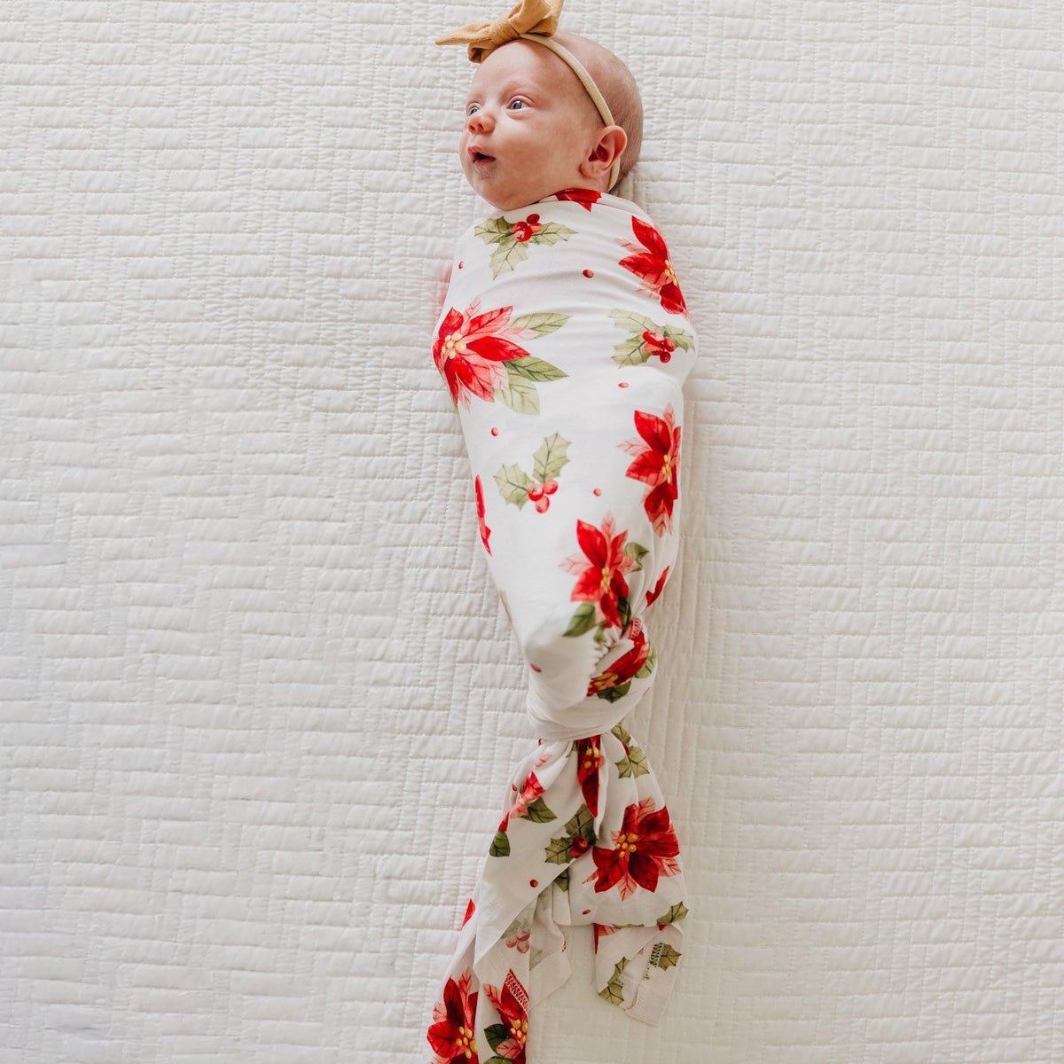 Copper Pearl Holly Anne Bamboo Swaddle, large 46x46 for growing babies