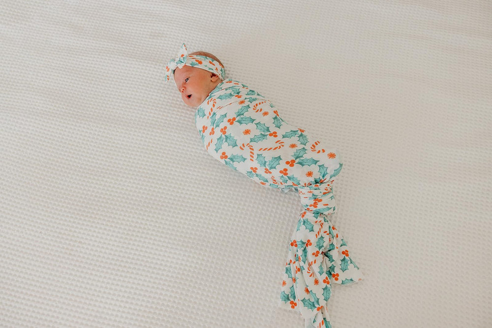 Copper Pearl Holly stroller shield used outdoors against sun or breeze