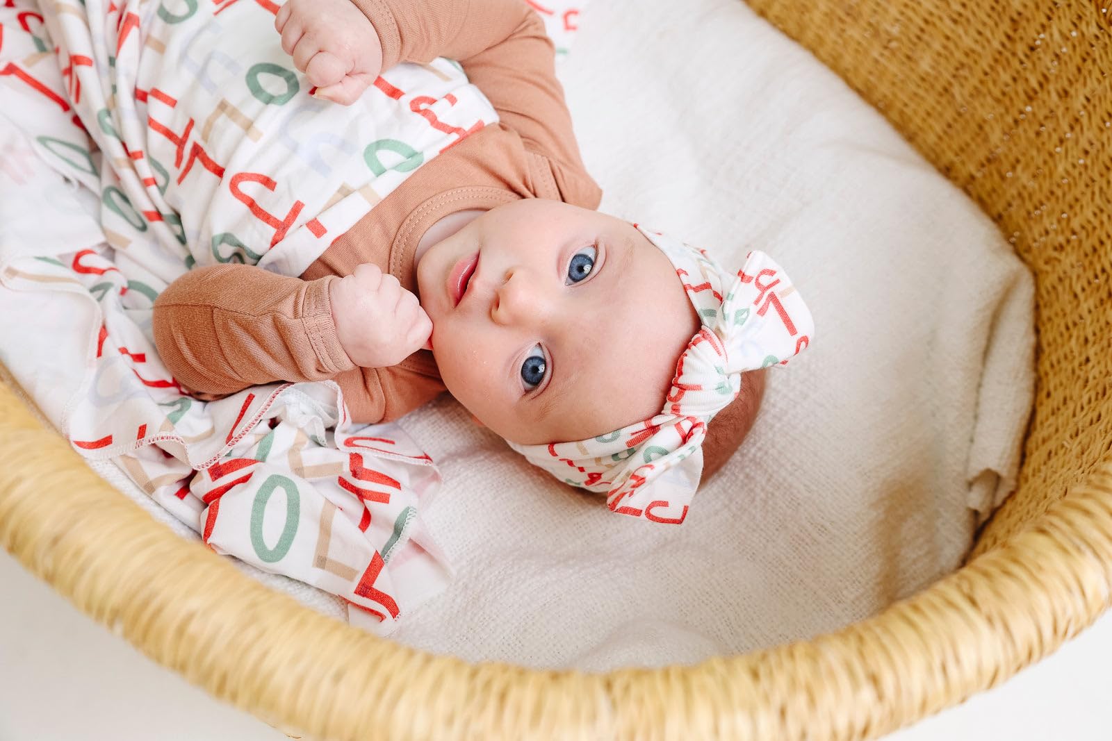 Copper Pearl Jolly swaddle modern designs fit stylish nurseries and gifts