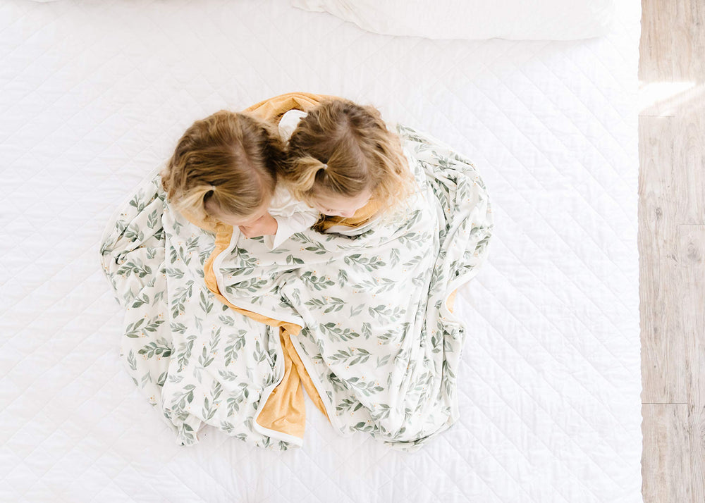 Copper Pearl Jumbo 3-Layer Blanket coordinates with Copper Pearl patterns.