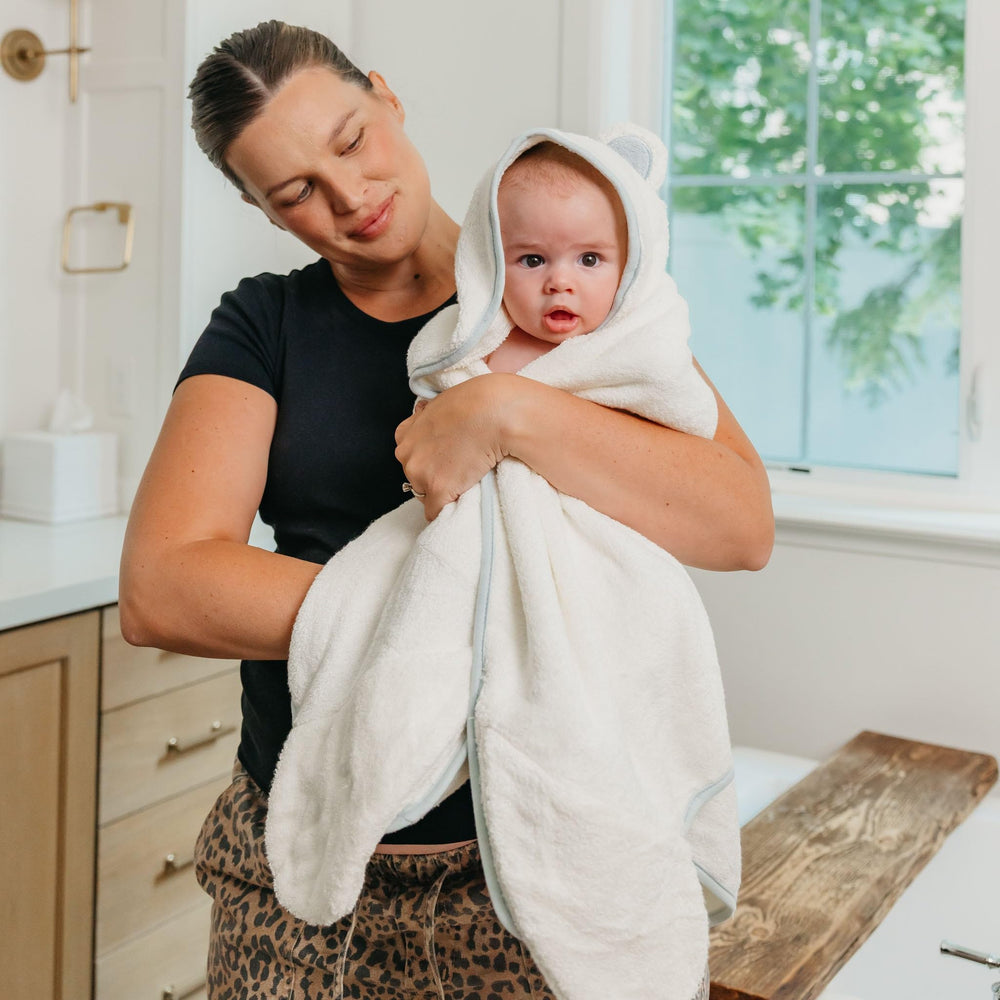 Copper Pearl Juno towel laid flat in 33x33 inch size.