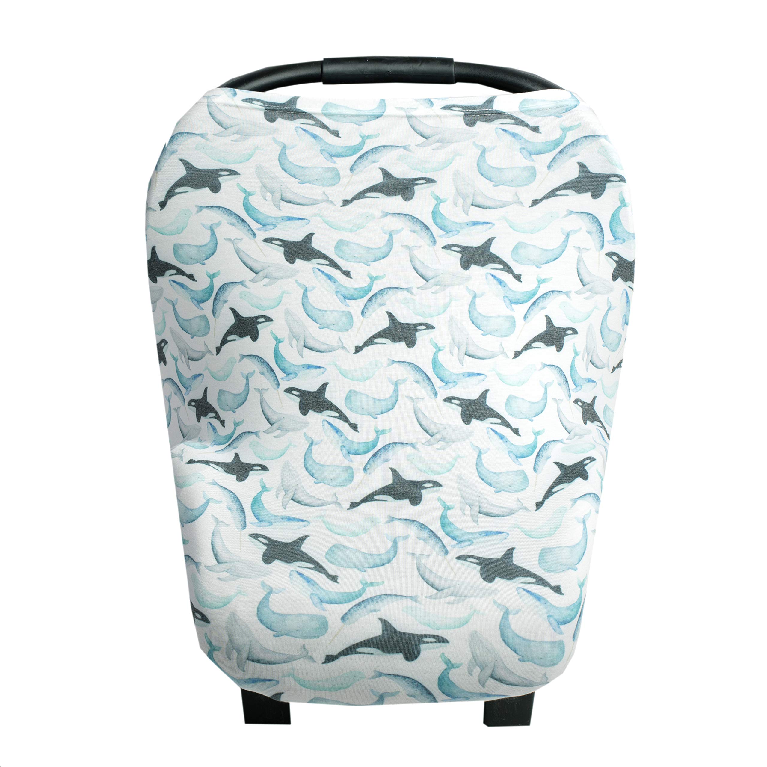 Copper Pearl Kai cover on car seat showing protective, breathable fabric for on-the-go parents