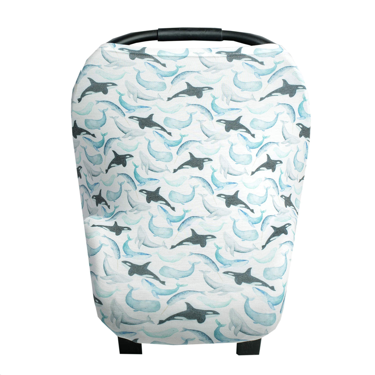 Copper Pearl Kai cover on car seat showing protective, breathable fabric for on-the-go parents