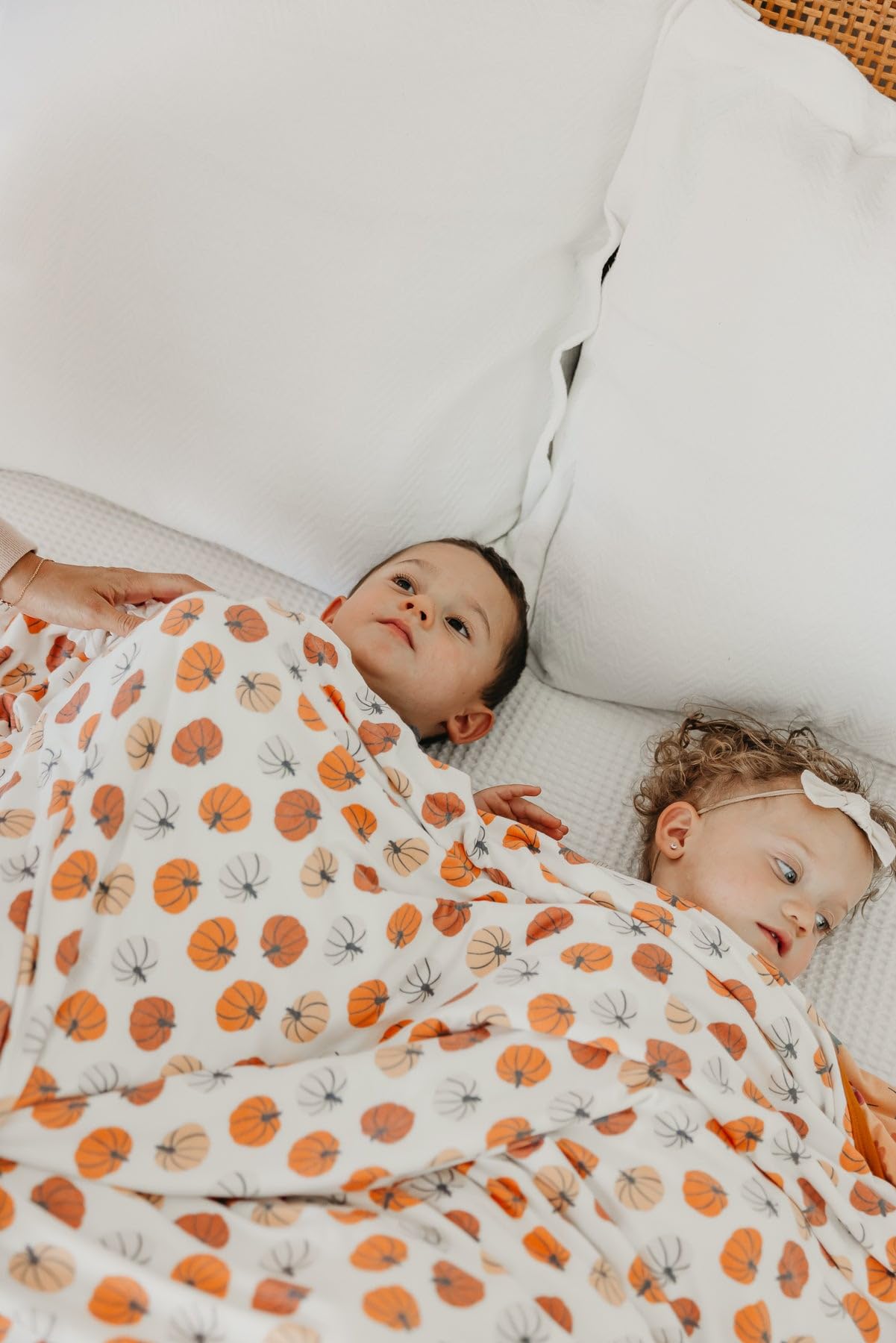 Copper Pearl Karver Jumbo blanket size 60x72 ideal for growing toddlers.
