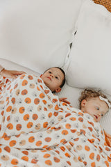 Copper Pearl Karver Jumbo blanket size 60x72 ideal for growing toddlers.