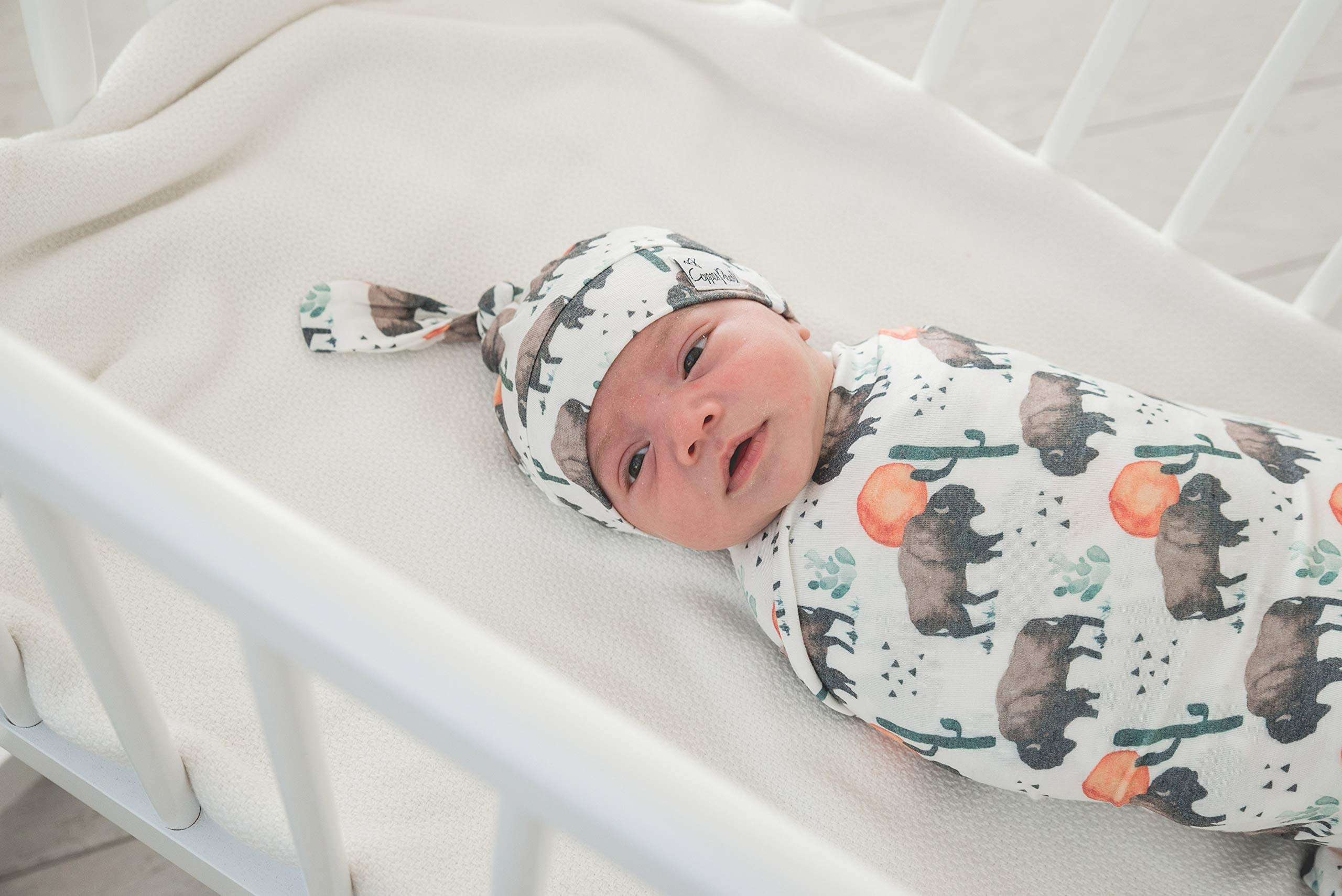 Copper Pearl lightweight baby blanket shown for all-season comfort and easy layering.