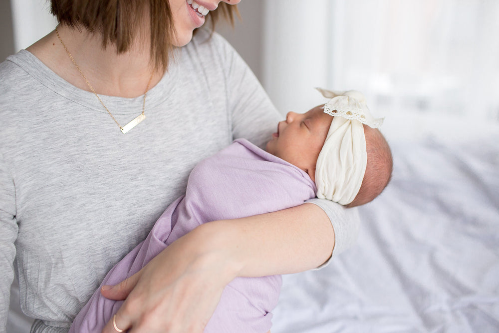 Copper Pearl Lily blanket is machine washable on cold for easy care.