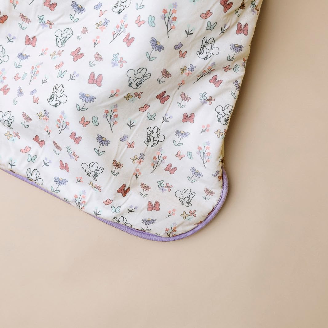 Copper Pearl Minnie Bowquet Sleep Bag size 0-6m fits snugly for months