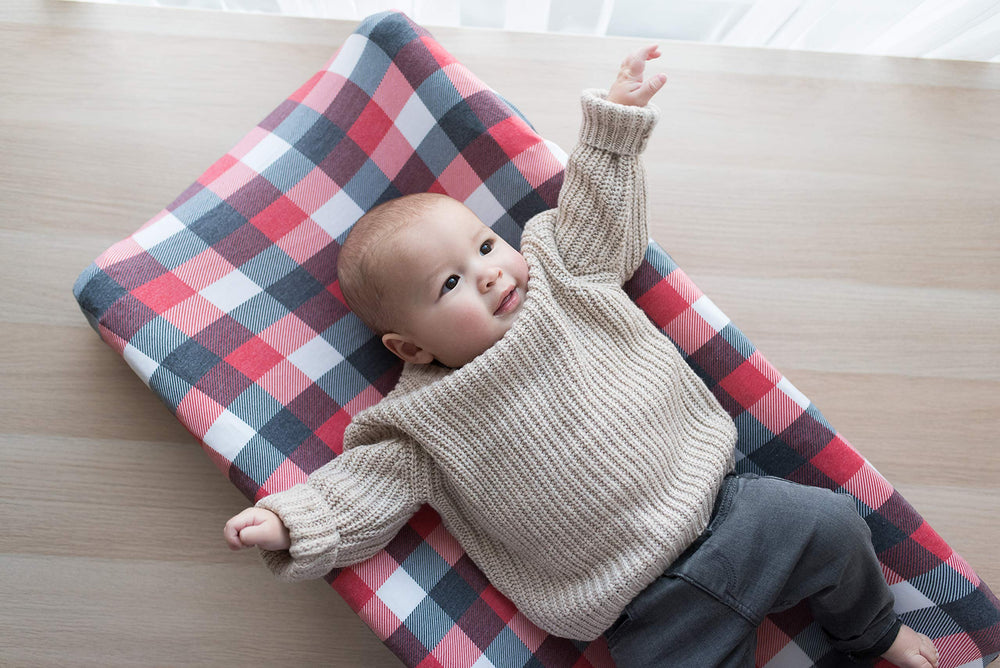 Copper Pearl modern design diaper cover Jack enhancing nursery decor.