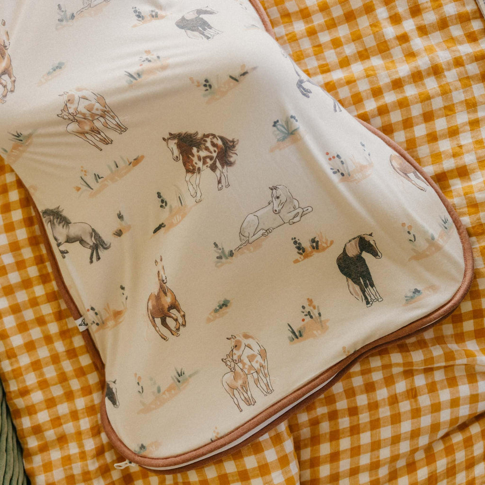 Copper Pearl Montana 6-12 month size measures 30 inches long and 19 inches widest.