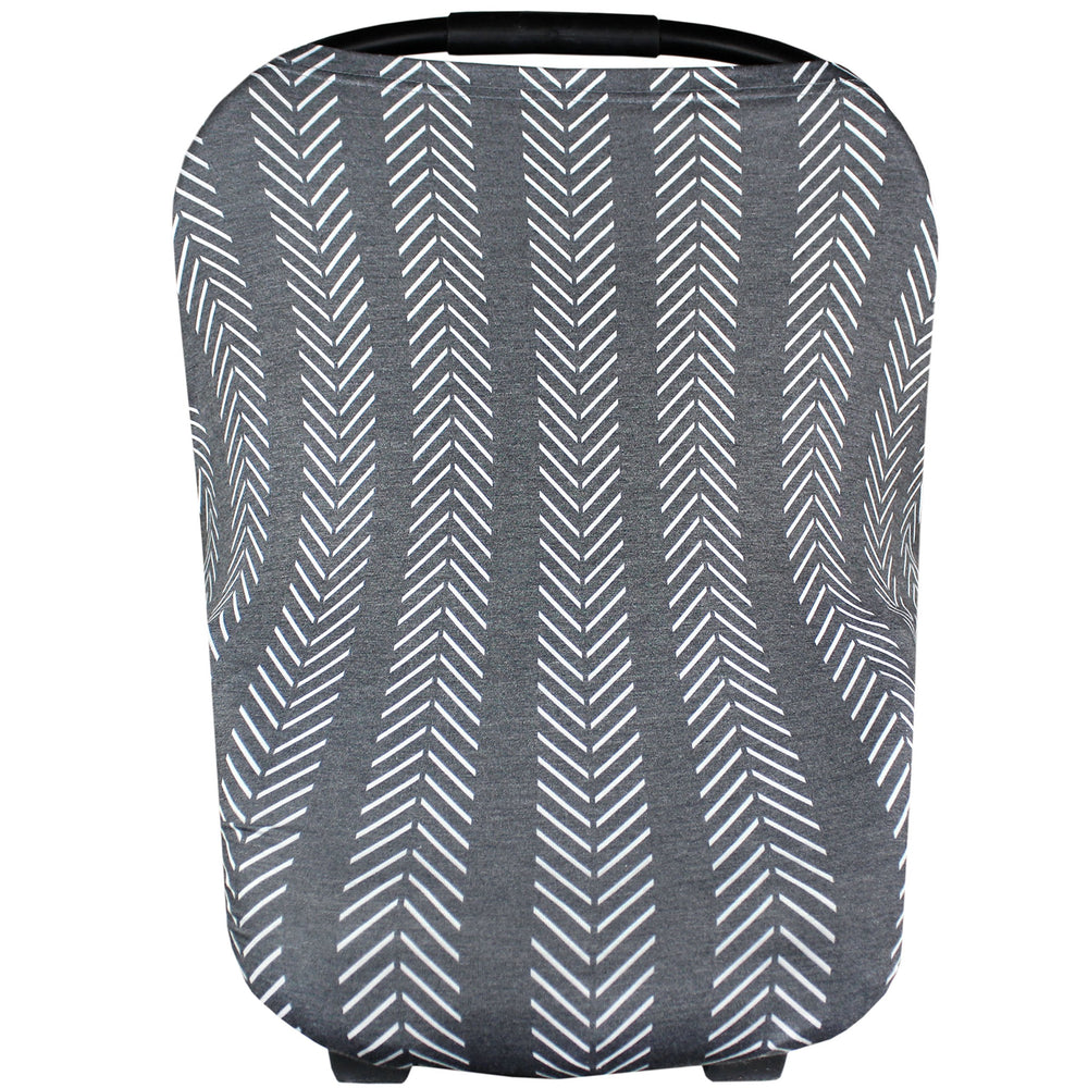 Copper Pearl multi-use cover car seat cover provides easy access and protection for your baby.