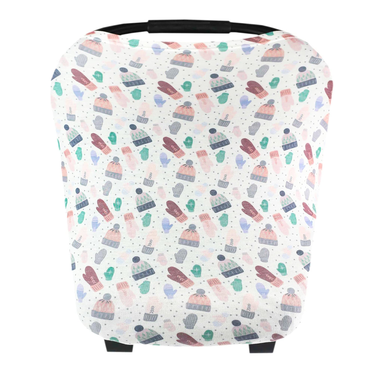 Copper Pearl multi-use cover car seat cover shields baby on the go.